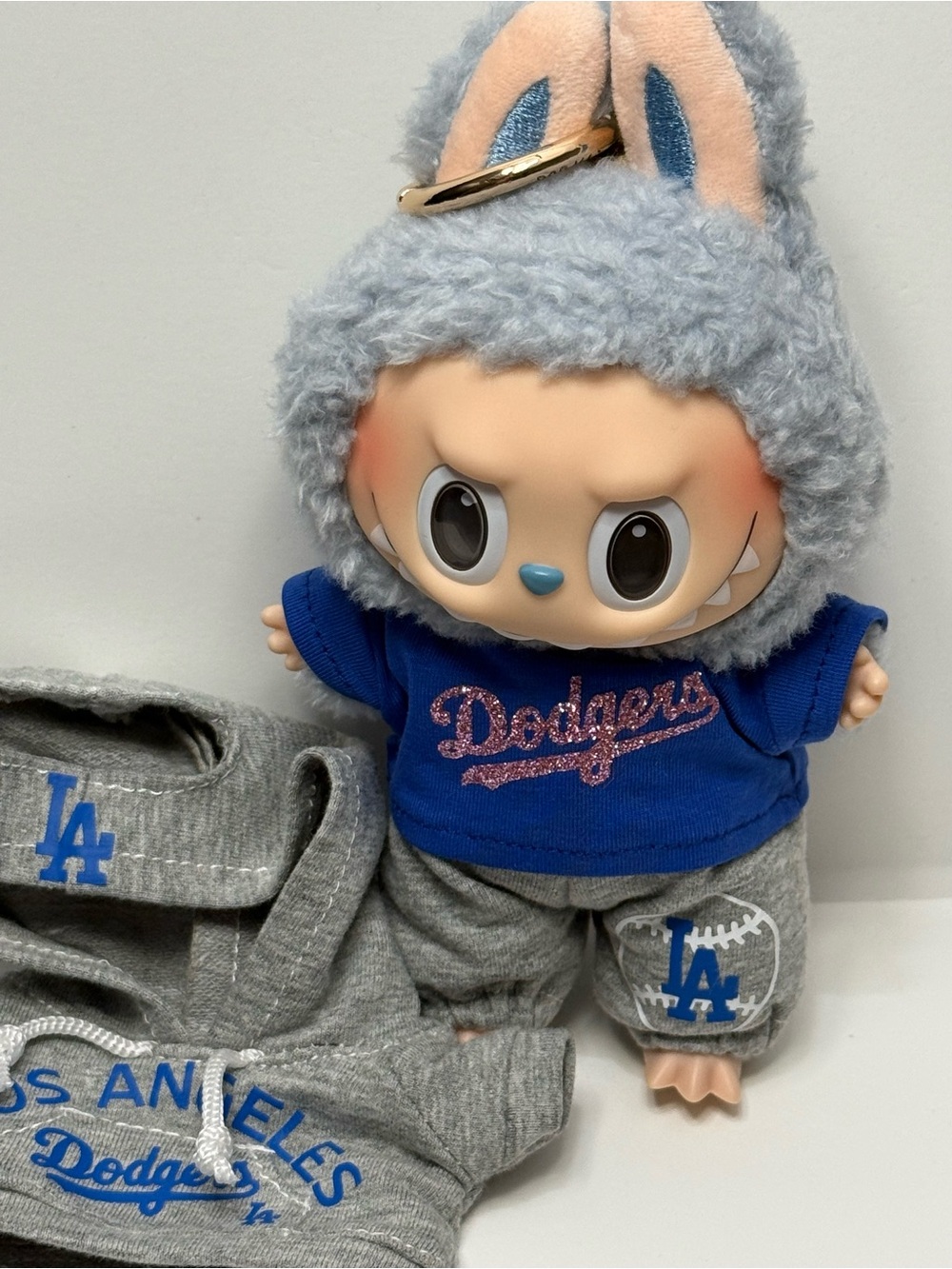 Dodgers Labubu 3pc outfit Los Angeles LA - Picture 4 of 8